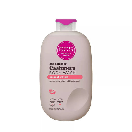 PREORDEN -eos Shea Better Cashmere Body Wash - Coconut Waters - 16 fl oz- 2 A 4 SEMANAS EN LLEGAR