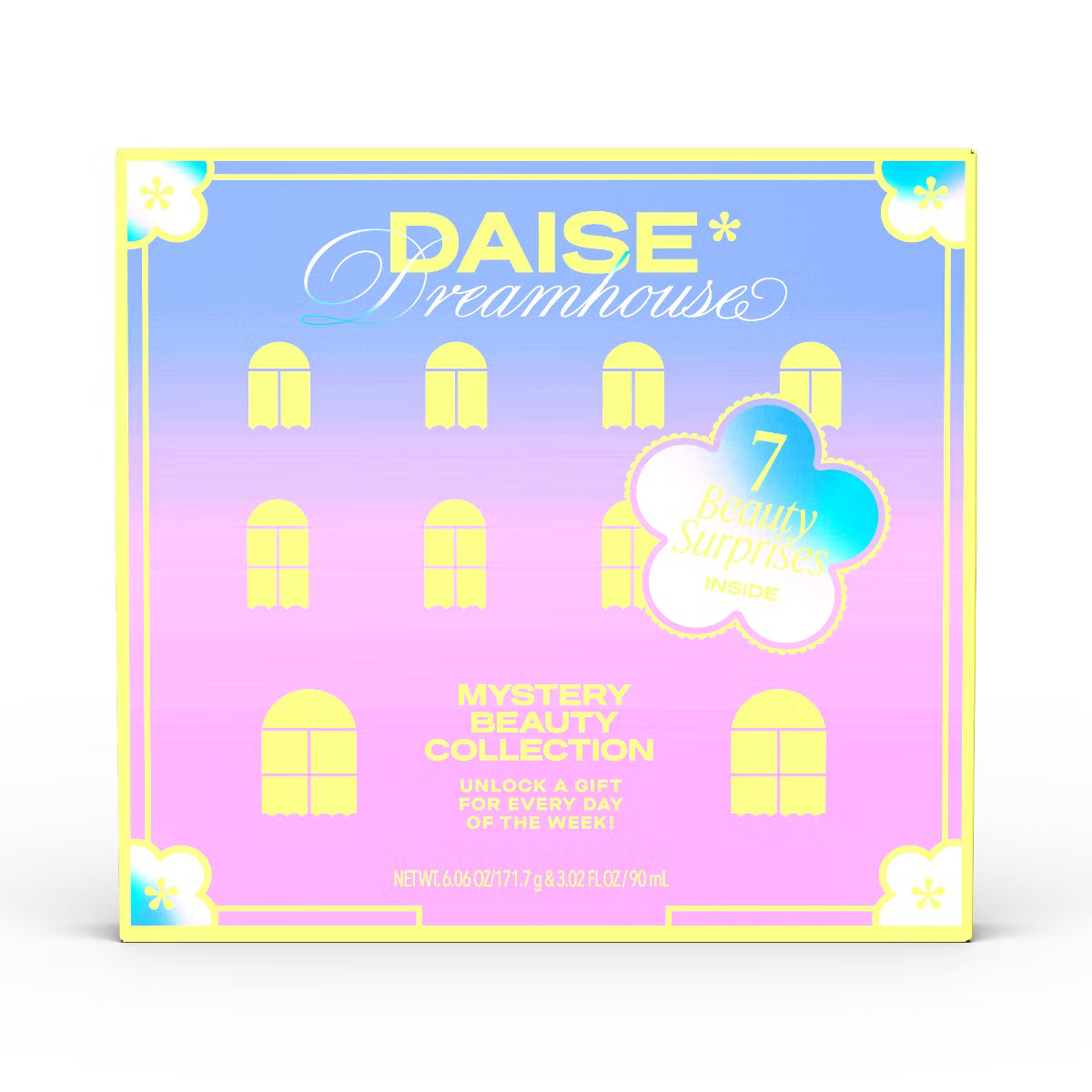 PREORDEN -DAISE Holiday Advent Calendar Bath and Body Gift Set - 8pc- 2 A 4 SEMANAS EN LLEGAR