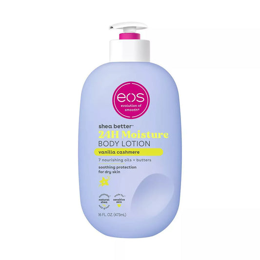 PREORDEN -eos Shea Better Moisture Body Lotion - Vanilla Cashmere - 16 fl oz- 2 A 4 SEMANAS EN LLEGAR