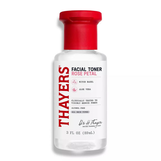 PREORDEN -MINI Thayers Natural Remedies Witch Hazel Alcohol Free Toner with Rose Petal - 2 A 4 SEMANAS EN LLEGAR