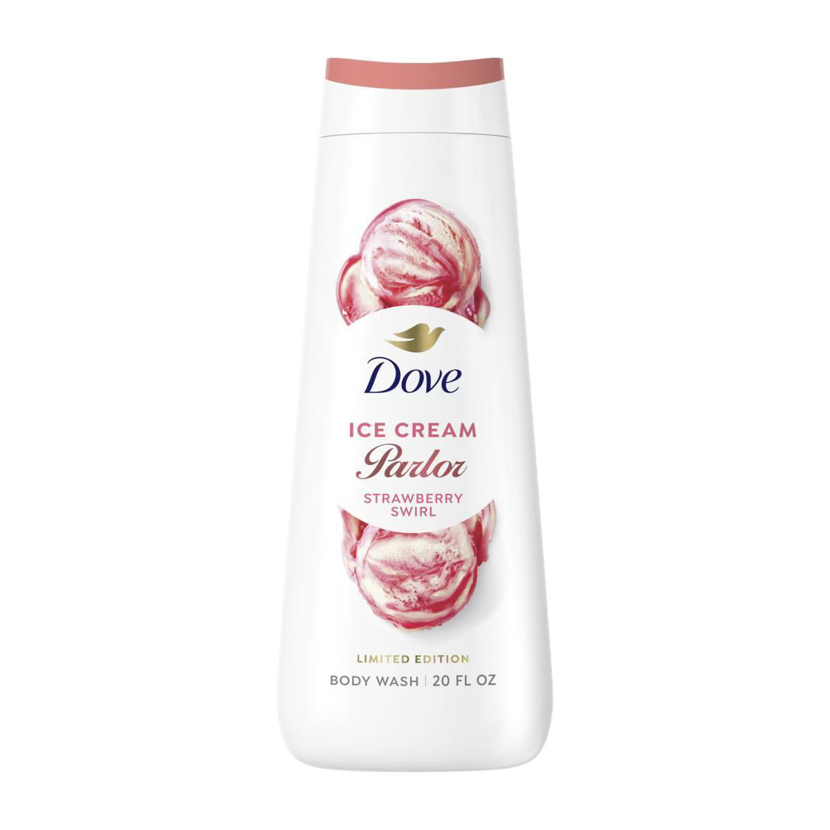 PREORDEN -Dove Beauty Ice Cream Parlor Body Wash - Strawberry Swirl - 20 fl oz- 2 A 4 SEMANAS EN LLEGAR