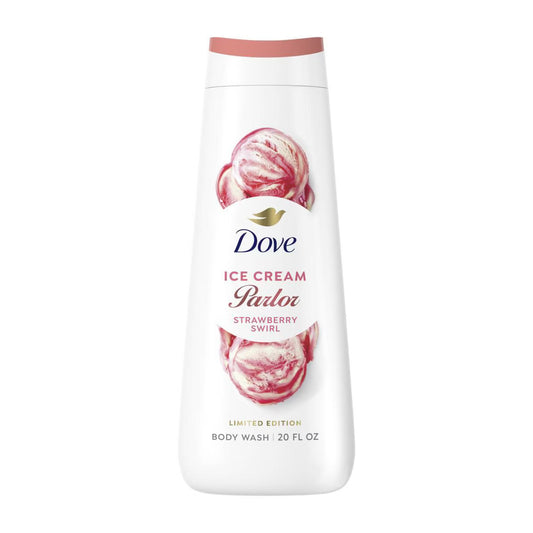 PREORDEN -Dove Beauty Ice Cream Parlor Body Wash - Strawberry Swirl - 20 fl oz- 2 A 4 SEMANAS EN LLEGAR
