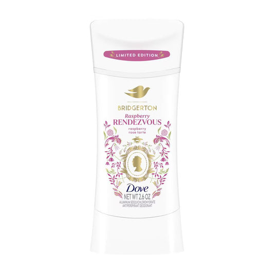 PREORDEN -Dove Beauty Limited Edition Bridgerton Antiperspirant & Deodorant Stick - Raspberry Rendezvous - Raspberry and Vanilla Scent - 2.6oz- 2 A 4 SEMANAS EN LLEGAR