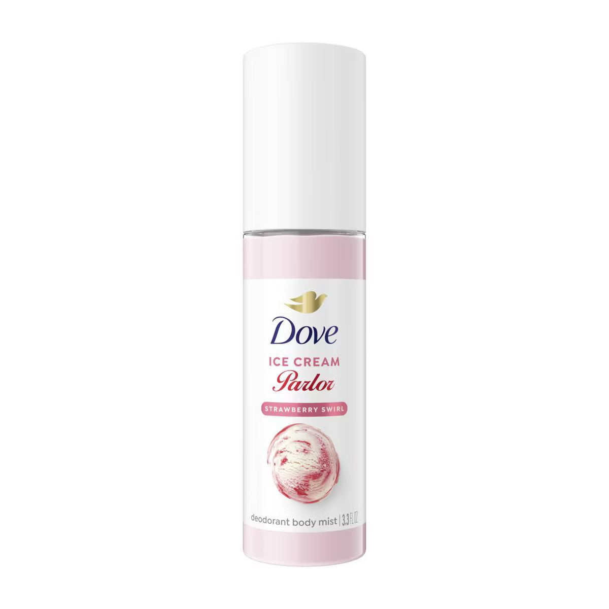 PREORDEN -Dove Beauty Ice Cream Parlor Body Mist - Strawberry - 3.3oz- 2 A 4 SEMANAS EN LLEGAR