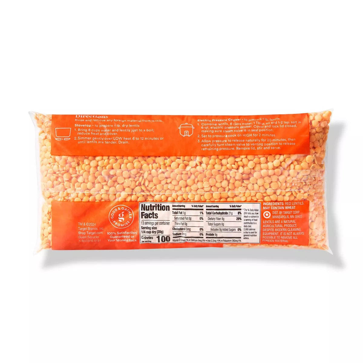 Red Lentils - 16oz - Good & Gather™