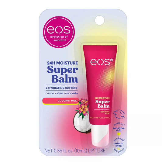 PREORDEN -eos 24H Moisture Super Balm - Coconut Milk - 0.35 fl oz- 2 A 4 SEMANAS EN LLEGAR