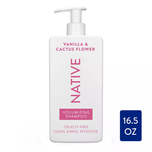 PREORDEN -Native Fall Seasonal Vanilla & Cactus Flower Volumizing Shampoo - 16.5 fl oz - 2 A 4 SEMANAS EN LLEGAR