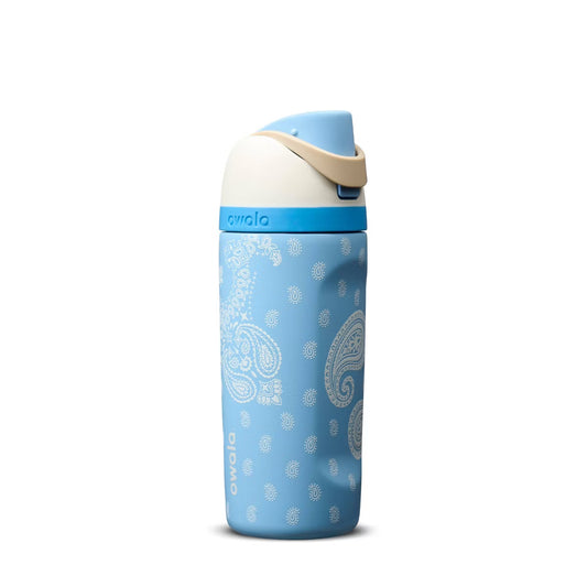 PREORDEN - Owala x Cat & Jack 16 fl oz Stainless Steel FreeSip Insulated Water Bottle - Bandana Rama - 2 A 4 SEMANAS EN LLEGAR