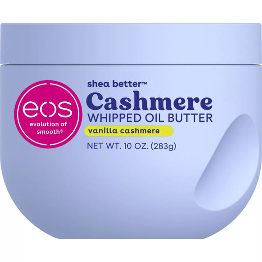 PREORDEN -eos Shea Better Cashmere Whipped Oil Body Butter - 10 fl oz - 2 A 4 SEMANAS EN LLEGAR