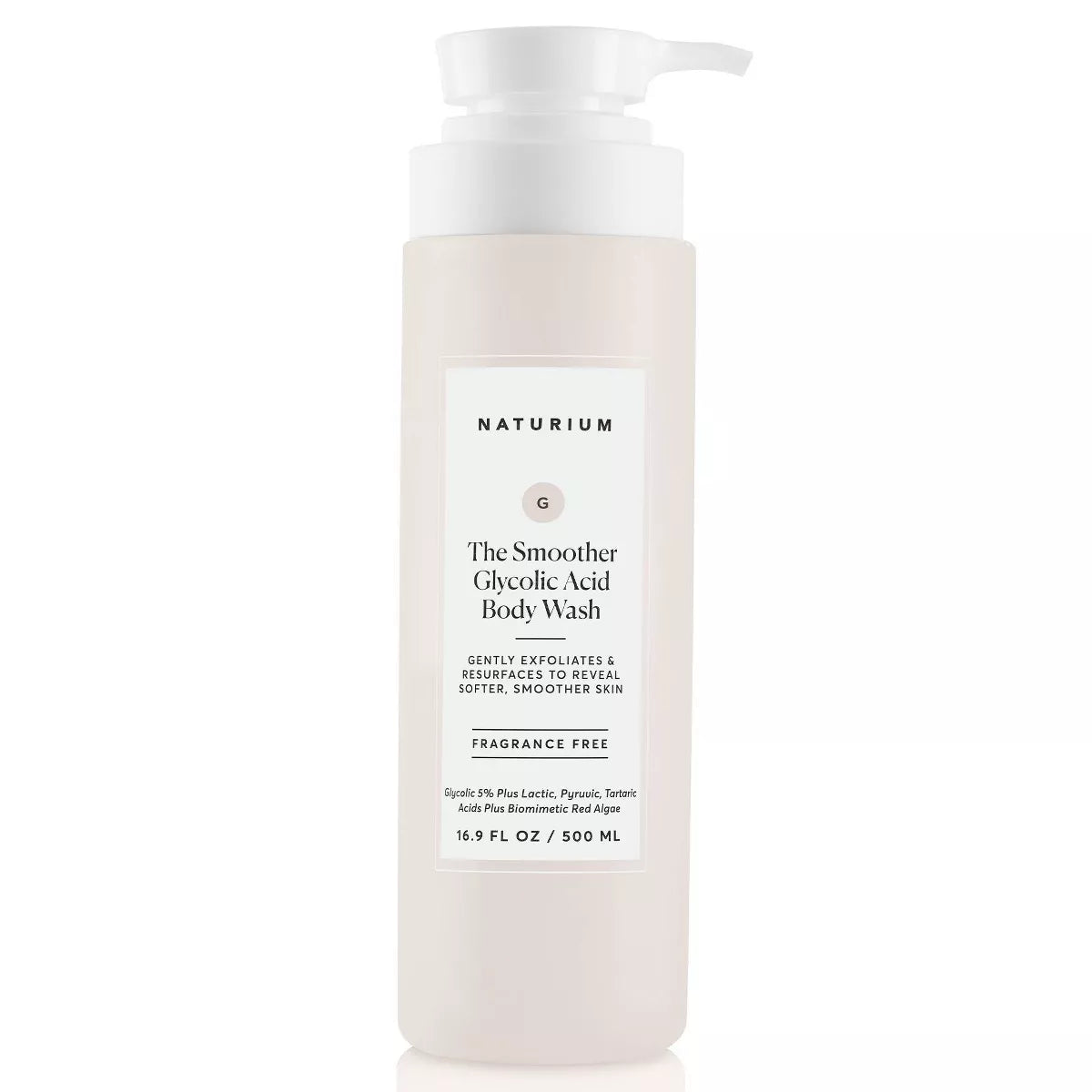 PREORDEN -Naturium The Smoother Glycolic Acid Exfoliating Body Wash - 16.9 fl oz - 2 A 4 SEMANAS EN LLEGAR