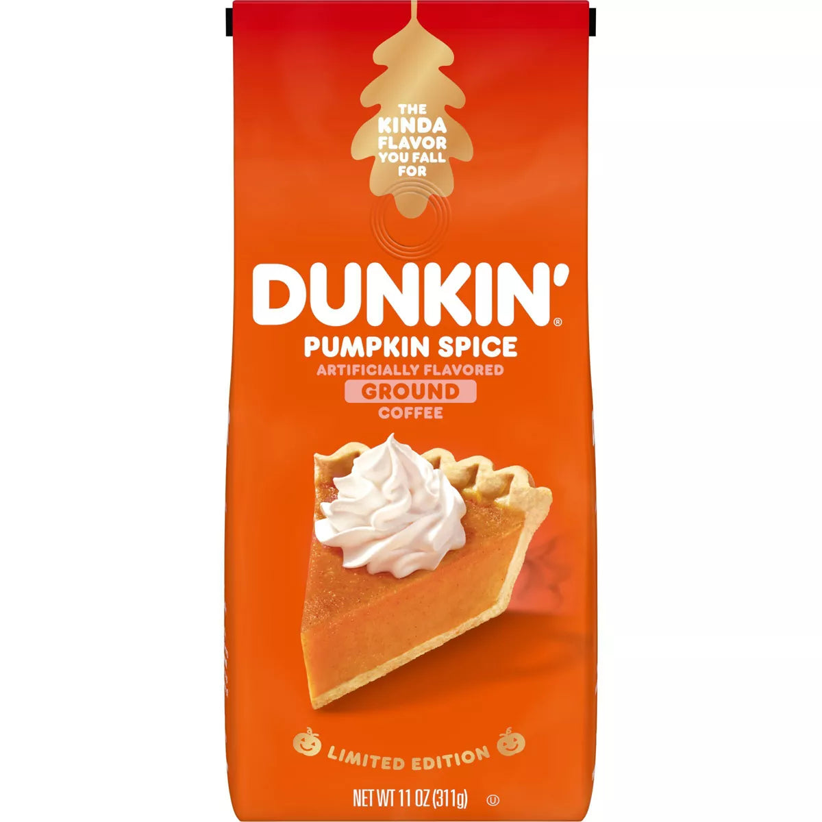 PREORDEN -Dunkin' Pumpkin Spice Flavored Medium Roast Ground Coffee - 11oz | REVISA TIEMPOS DE ENTREGA