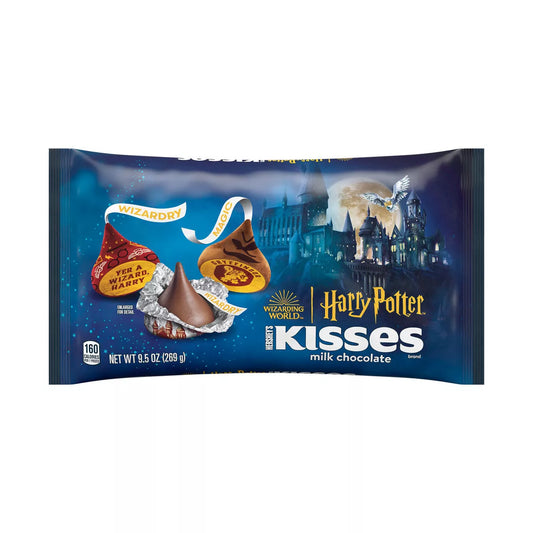 PREORDEN -Hershey's Kisses Milk Chocolate Harry Potter Halloween Candy - 9.5oz | REVISA TIEMPOS DE ENTREGA