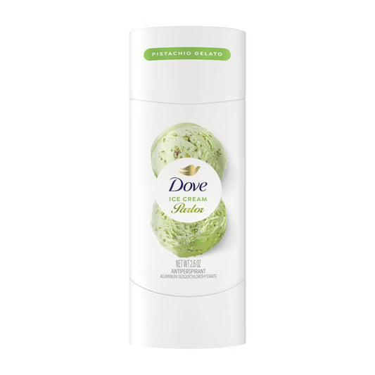 PREORDEN -Dove Beauty Ice Cream Parlor Antiperspirant & Deodorant Stick - Pistachio - 2.6oz- 2 A 4 SEMANAS EN LLEGAR
