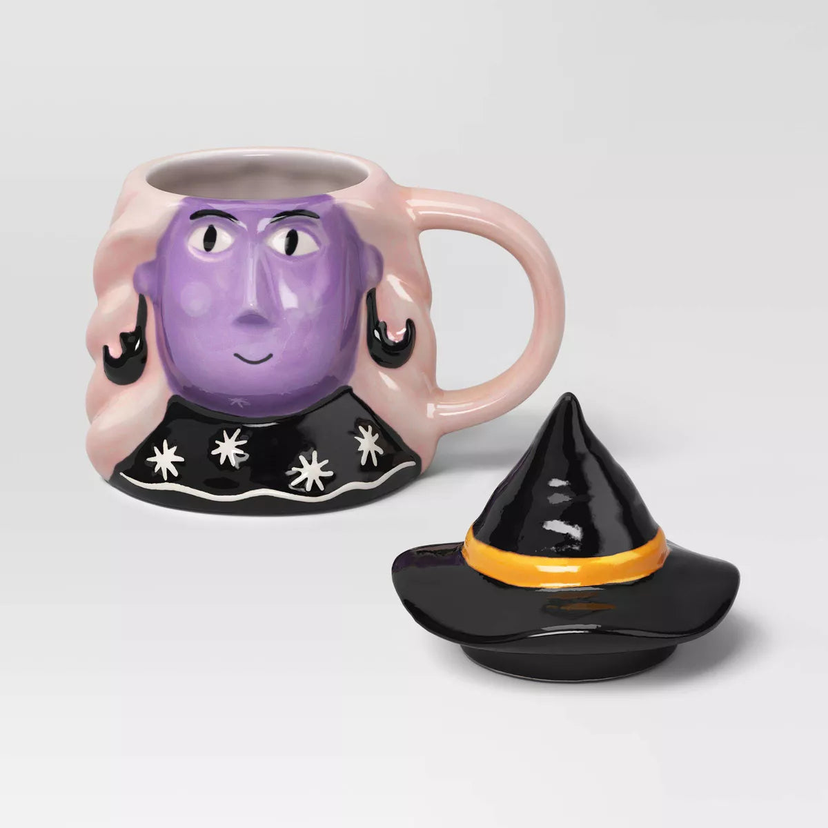 PREORDEN -8 fl oz Figural Witch Mug with Lid - Hyde and EEK! Boutique™- 2 A 4 SEMANAS EN LLEGAR