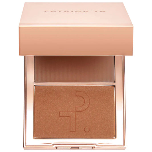 PREORDEN -Major Sculpt Crème Contour & Powder Bronzer Duo | Patrick Ta - REVISA TIEMPOS DE ENTREGA