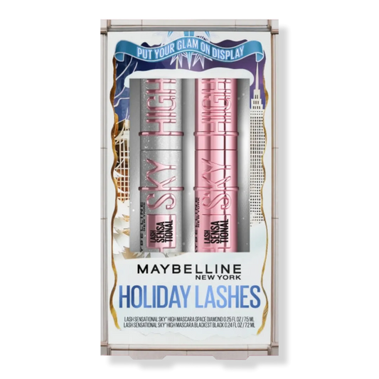 Lash Sensational Holiday Kit Sky High Mascara Duo | Maybelline