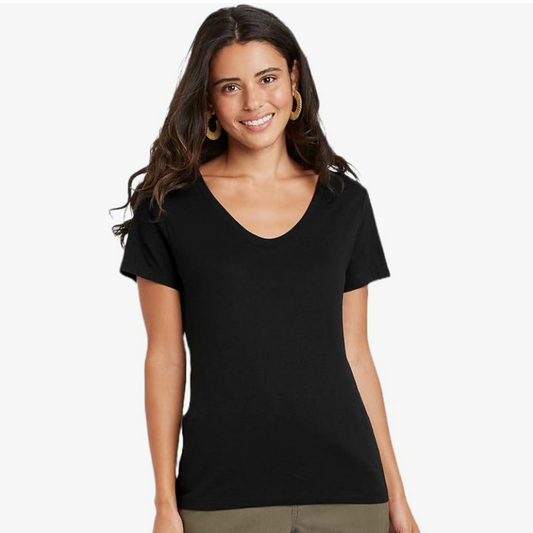 A New Day Women's Short Sleeve Slim Fit Scoop Neck T-Shirt - NO CAMBIOS NI DEVOLUCIONES