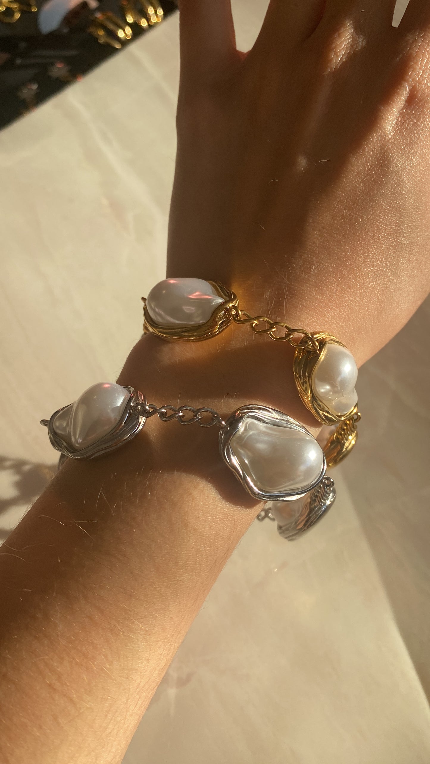 BRAZALETE DE ACERO INOXIDABLE
