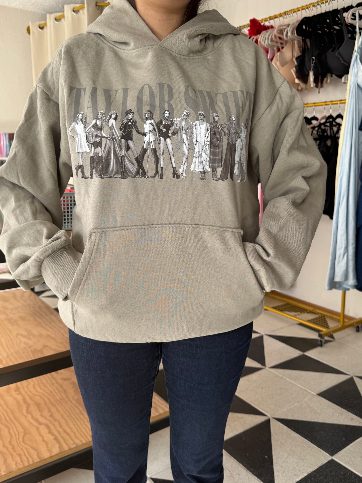 TTPD Eras Beige Hoodie