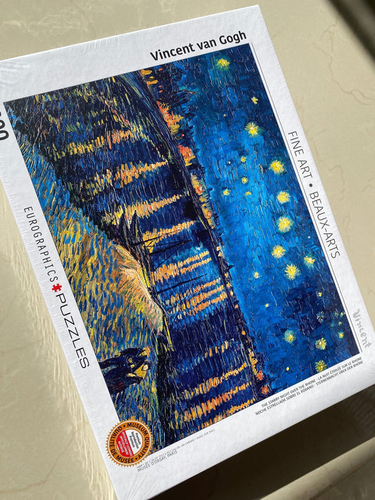 Starry Night Over the Rhone by Vincent Van Gogh - 1000 piezas