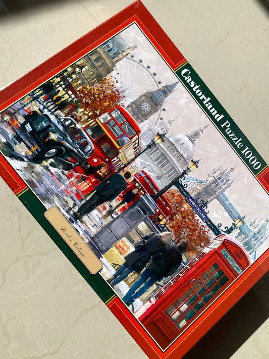 Castorland 1000 Piece Jigsaw Puzzle, London Collage