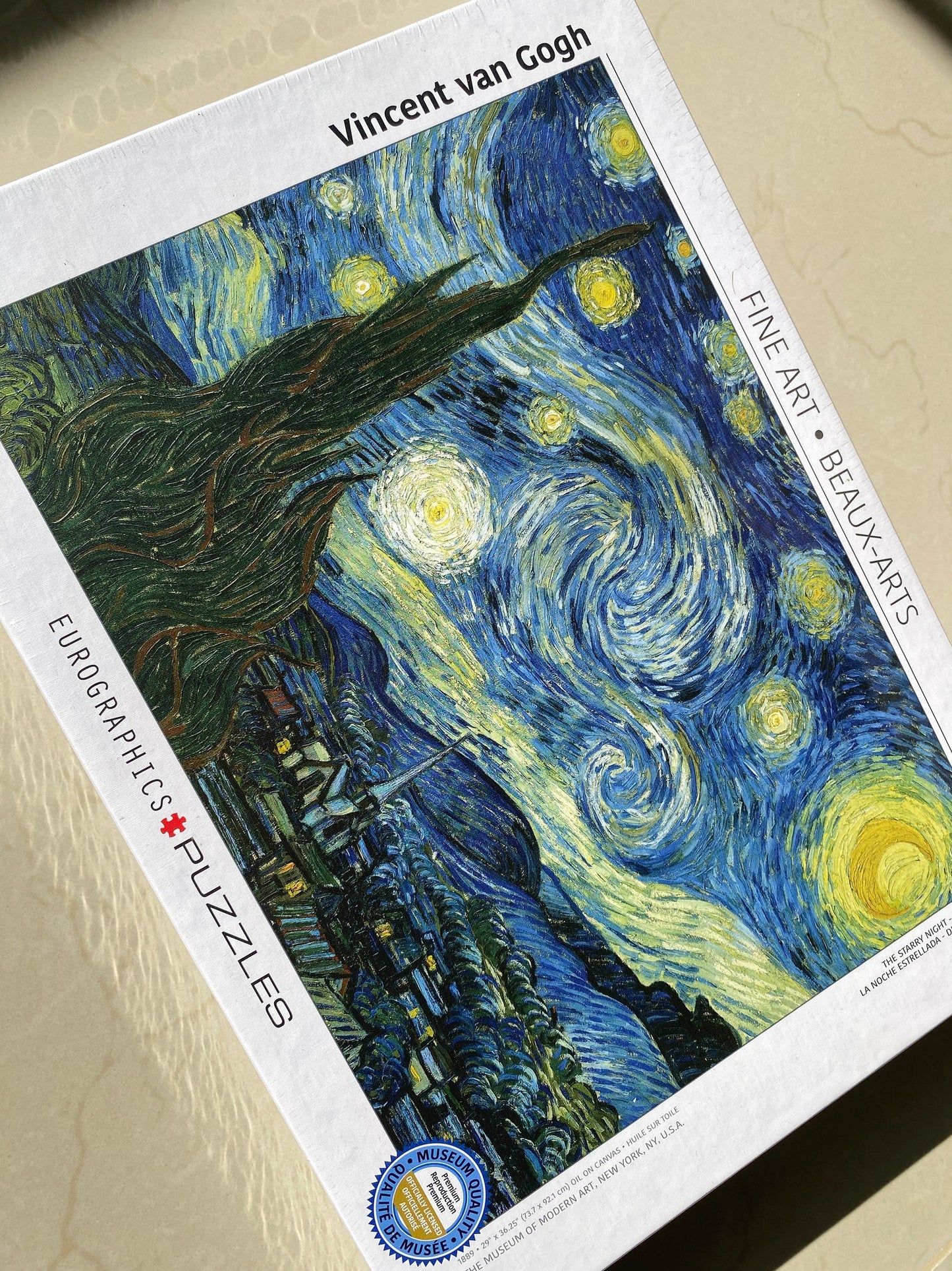 Starry Night by Vincent Van Gogh - 1000 piezas