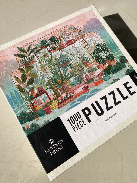 Verdant Greenhouse - 1000 Piece Puzzle