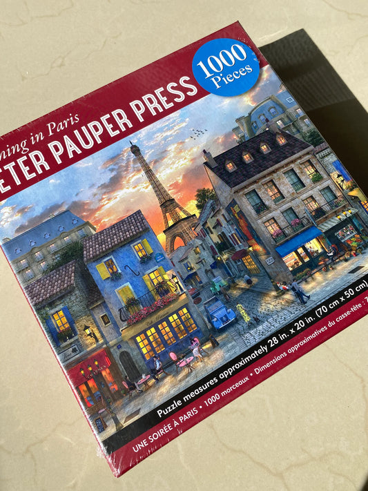 Puzzle Evening in Paris - 1000 piezas