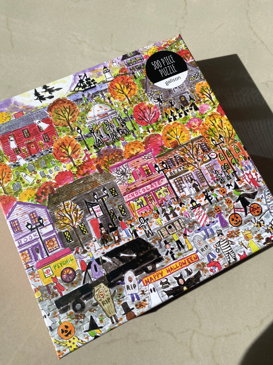 Michael Storrings Halloween Parade 500 Piece Puzzle