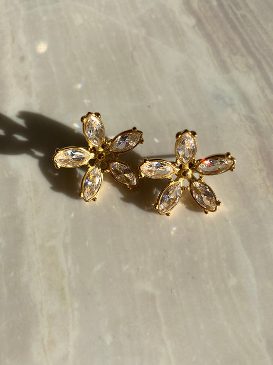 ARETES DORADO ACERO INOXIDABLE