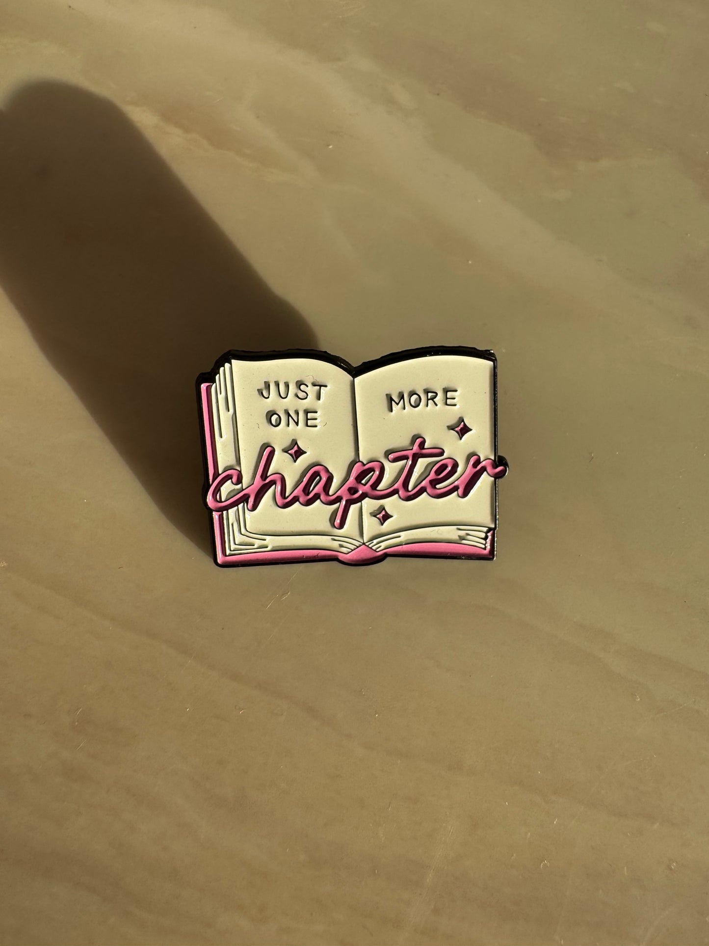 PIN JUST ONE MORE CHAPTER