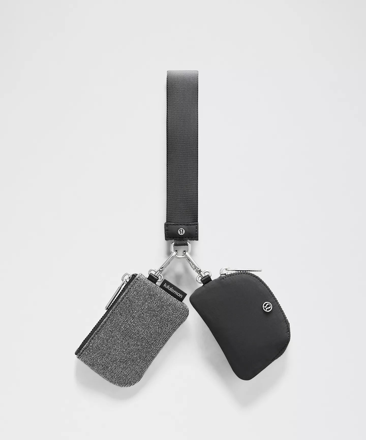 PREORDEN -Dual Pouch Wristlet Glitter- 2 A 4 SEMANAS EN LLEGAR