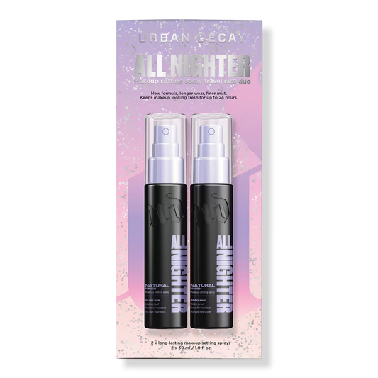 Mini All Nighter Setting Spray Travel Duo Holiday Gift Set | URBAN DECAY