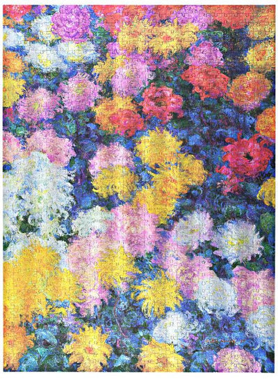 Monet's Chrysanthemums Puzzle 1000 Piezas