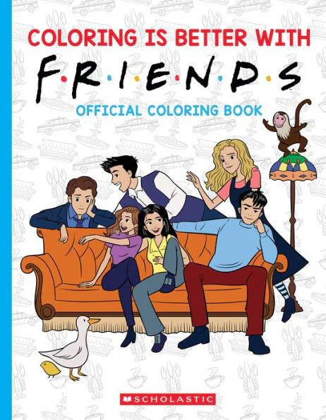 PRE-ORDEN- Coloring is Better with Friends: Official Coloring Book TARDA DE 2 A 5 SEMANAS EN LLEGAR