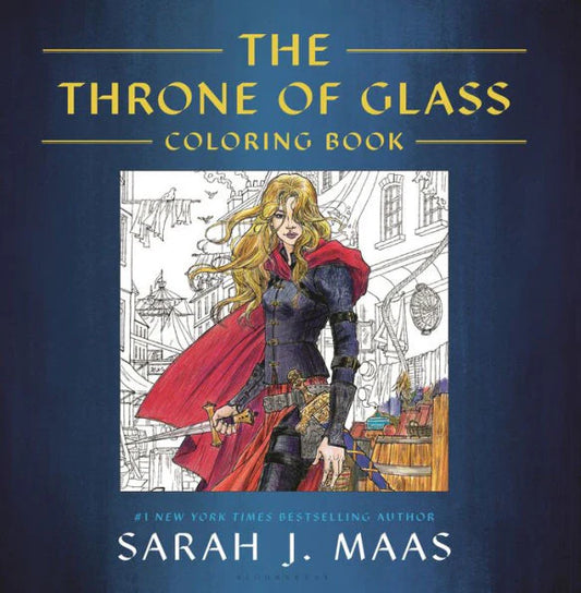 PRE -ORDEN- The Throne of Glass Coloring Book TARDA DE 2-5 SEMANAS EN LLEGAR