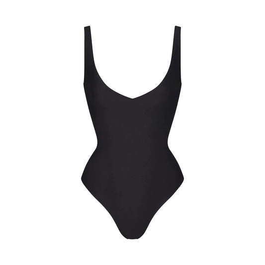 UNLINED PLUNGE THONG BODYSUIT | SKIMS - NO CAMBIOS NI DEVOLUCIONES