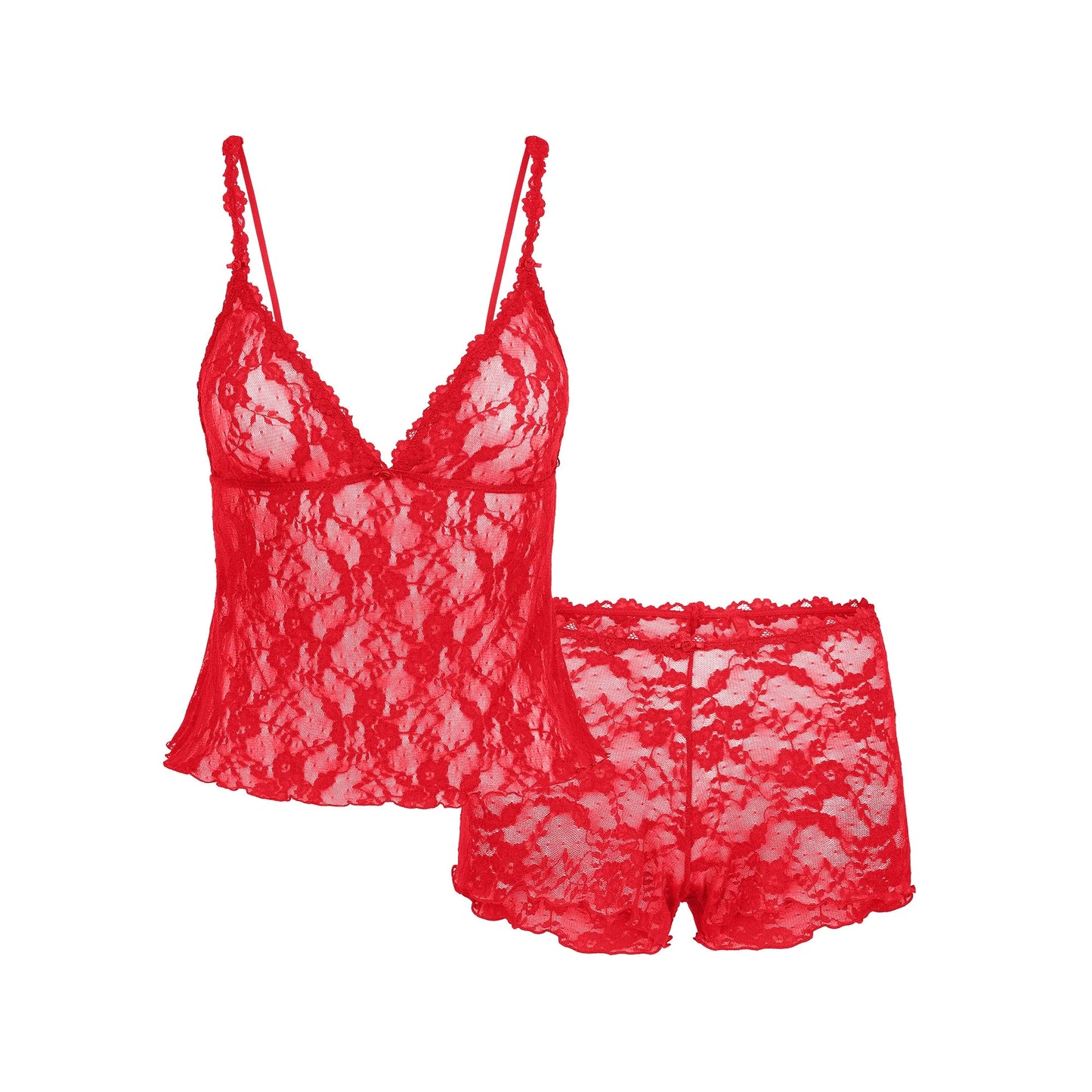 TRIANGLE CAMI AND SHORT SET | SKIMS - NO CAMBIOS NI DEVOLUCIONES