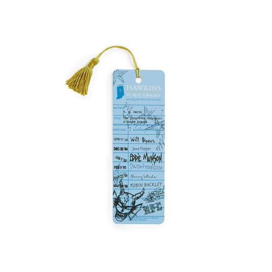 PREORDEN- Stranger Things: Hawkins Public Library Bookmark - by Out of Print TARDA DE 2-4 SEMANAS EN LLEGAR