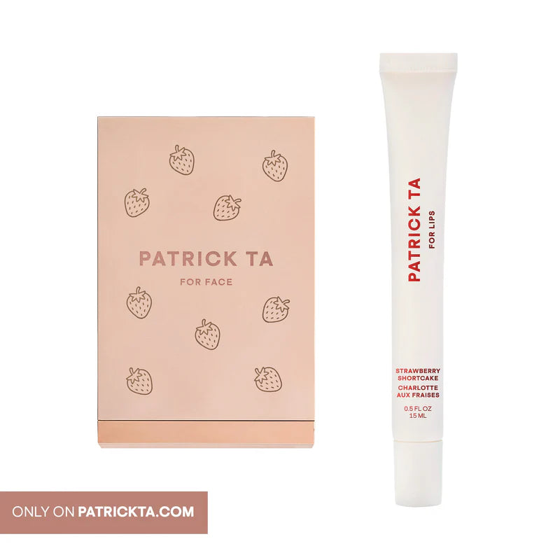 ptPREORDEN - STRAWBERRY BLUSH AND BALM SET | PATRICK TA - 2 A 4 SEMANAS EN LLEGAR