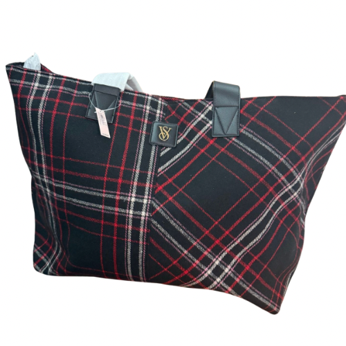 PLAID BIG TOTE | VICTORIA´S SECRET - NO CAMBIOS NI DEVOLUCIONES