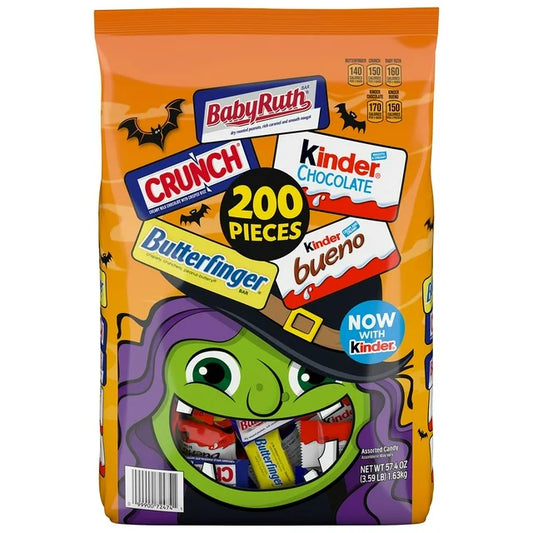 PREORDEN -Ferrero Halloween Candy, Variety Pack, 200 pcs. - 2 A 4 SEMANAS EN LLEGAR