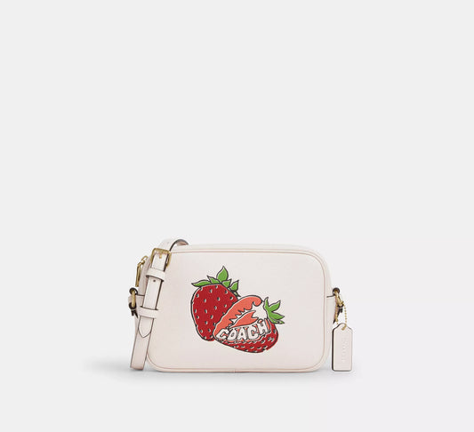 PREORDEN -Jamie Camera Bag With Strawberry Graphic | COACH - 2 A 4 SEMANAS EN LLEGAR