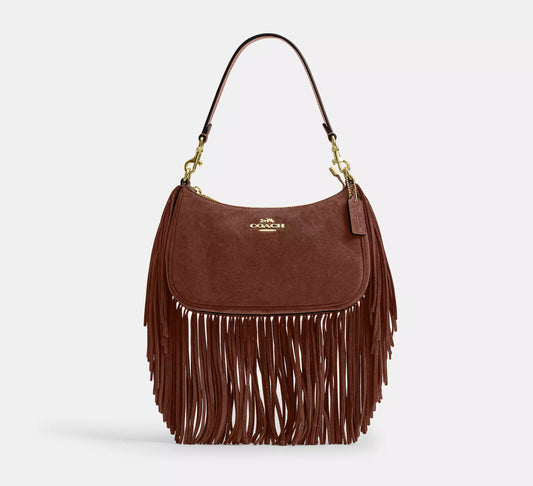 PREORDEN -Teri Shoulder Bag With Fringe | COACH - 2 A 4 SEMANAS EN LLEGAR