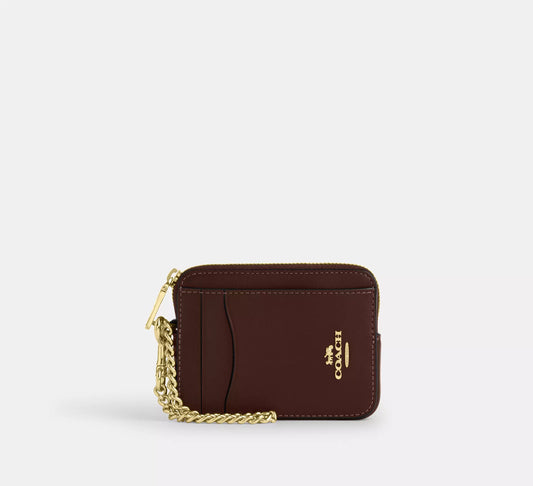 PREORDEN -Zip Card Case | COACH - 2 A 4 SEMANAS EN LLEGAR