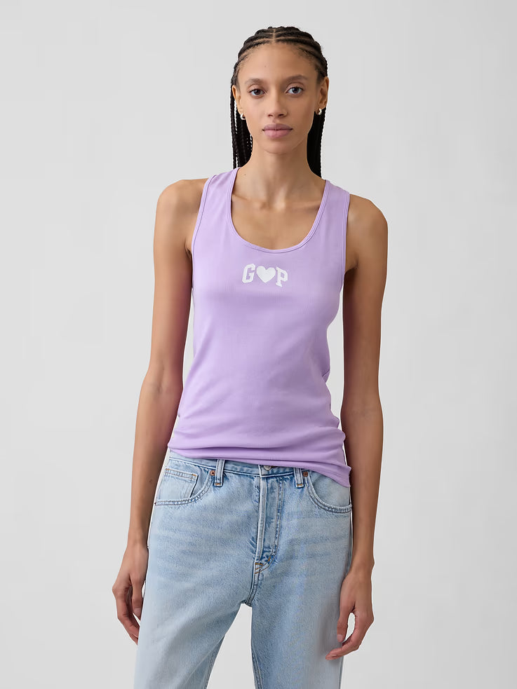 PREORDEN - Ribbed Scoopneck Tank Top | GAP - 2 A 4 SEMANAS EN LLEGAR