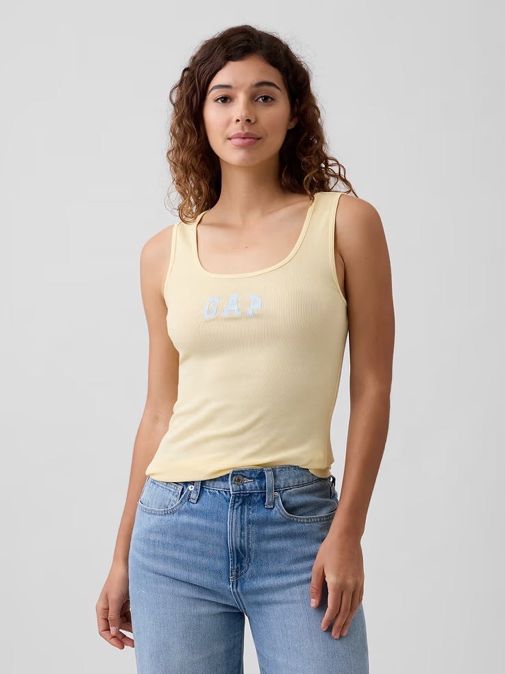 PREORDEN - Ribbed Scoopneck Tank Top | GAP - 2 A 4 SEMANAS EN LLEGAR