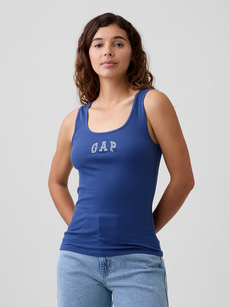 PREORDEN - Ribbed Scoopneck Tank Top | GAP - 2 A 4 SEMANAS EN LLEGAR