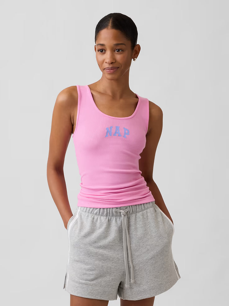 PREORDEN - Ribbed Scoopneck Tank Top | GAP - 2 A 4 SEMANAS EN LLEGAR
