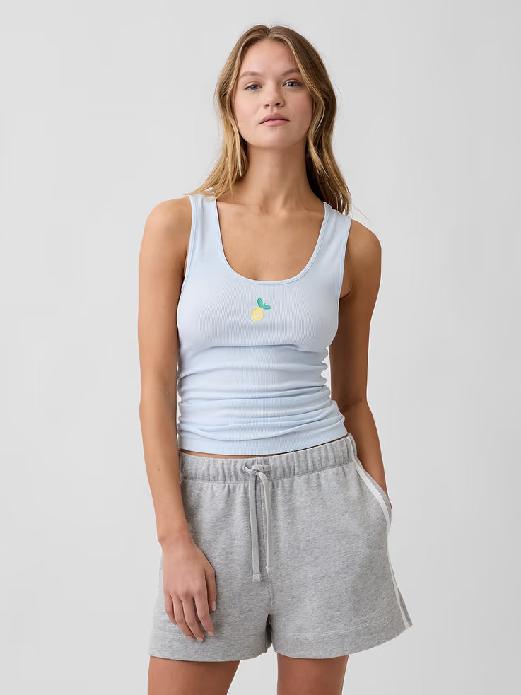 PREORDEN - Ribbed Scoopneck Tank Top | GAP - 2 A 4 SEMANAS EN LLEGAR